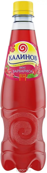 Лимонад ПЭТ Барбарис Калинов 0,5 л. 1/12