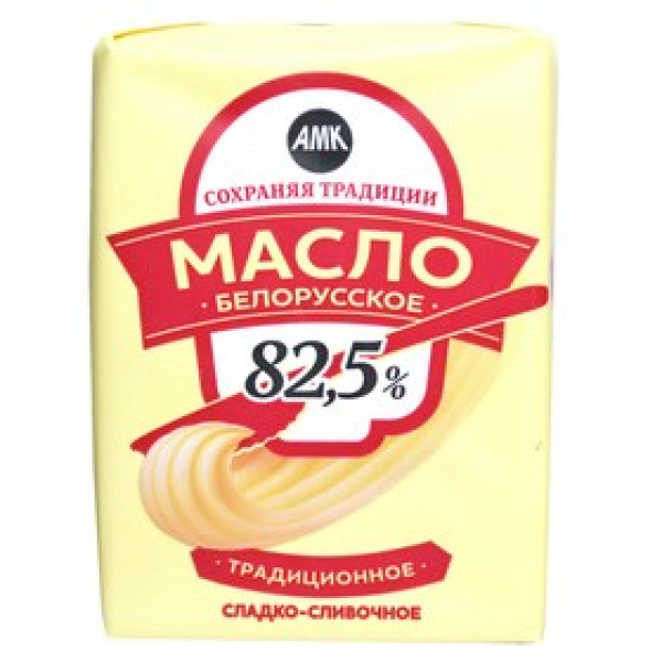 Масло "Традиционное" 82,5% 180гр ТМ "Сохраняя традиции" 1/30 БЗМЖ