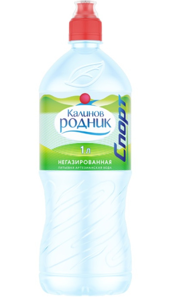 Вода пит. Калинов Родник 1л ПЭТ спорт 1/6