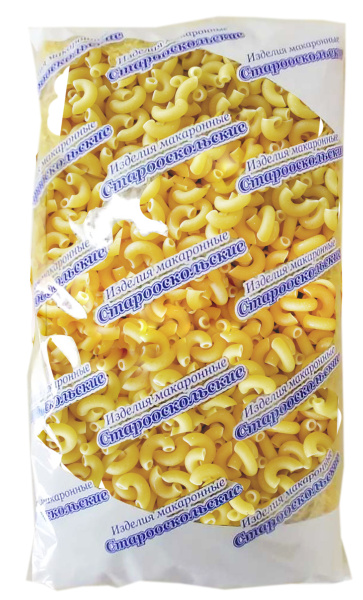 Макароны Рожки особые Оскол 900гр 1/11