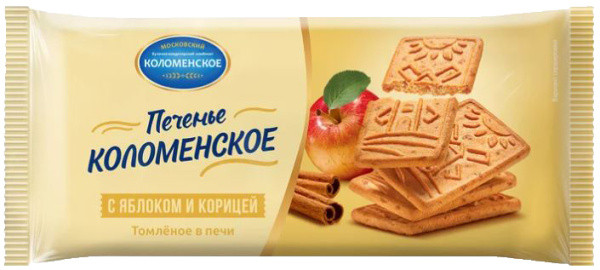 Печенье с яблоком и корицей 120г 1/22