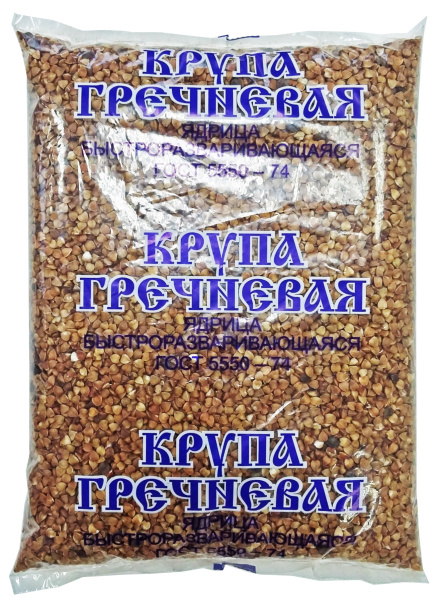 Крупа гречневая 800г 1/7
