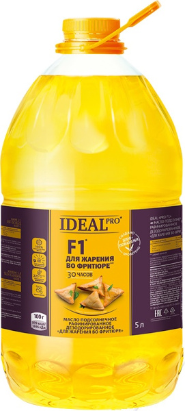 Масло фритюрное Идеал PRO 5л 1/3