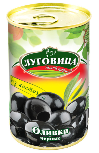 Маслины Луговица 280 мл б/к ж/б 1/12