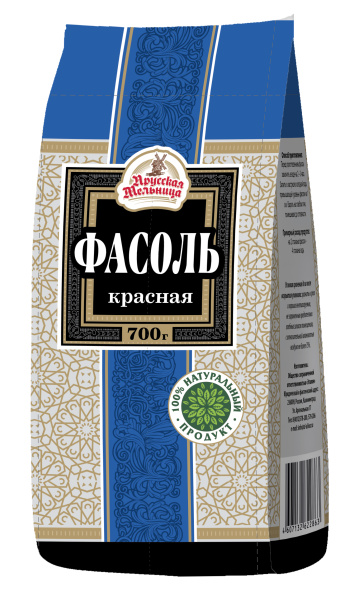 Крупа фасоль красная Прусская Мельница 700г 1/12