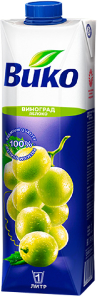 Нектар виноградно-яблочный 1л. Вико 1/6