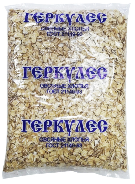 Хлопья овсяные геркулес 400г 1/7