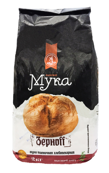 Мука в/с Зерноff 2кг 1/6