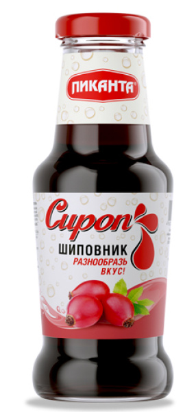 Сироп "Пиканта" шиповник 1/6 300 гр.