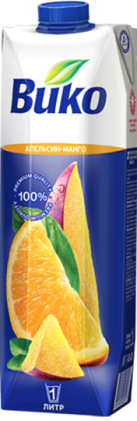 Нектар из апельсинов и манго 1л. Вико 1/6