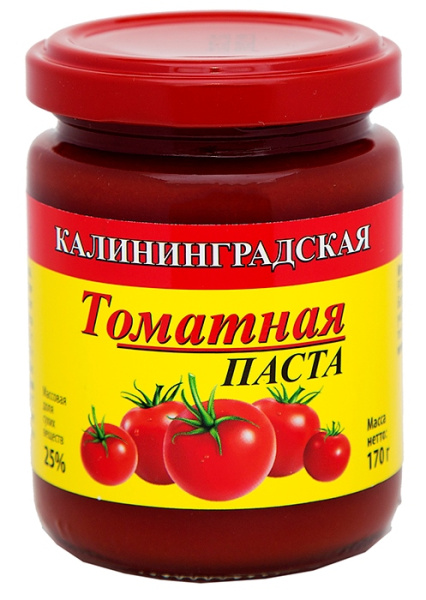 Томатная паста 25% 170 1/12