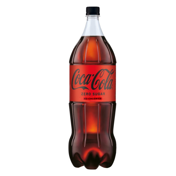 Сильногазированный напиток Coca - Cola без сахара 1,5 л ПЭТ 1/9