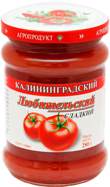 Соус Любительский сладкий с/б 265 1\8