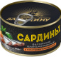 Сардины балт. кусочки в томатно-морковном соусе За Родину 185 гр 1/32 ключ