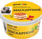 Маскарпоне "Pretto", 80%, 0,25 кг, стакан 1/6