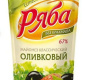 Майонез "Классический Оливковый" 390гр пакет ТМ Ряба 1/24