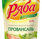 Майонез "Классический Провансаль" 350гр пакет ТМ Ряба 1/20