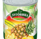 Ананас кусочки в сиропе Луговица 580 млжб 1/24