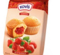 Маффин мини клубника Kovis 200 гр. 1/12